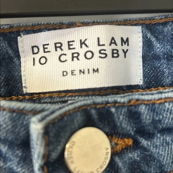 Derek Lam 10 Crosby Nolan Snap Wide Leg Jean 28 - Picture 6 of 15